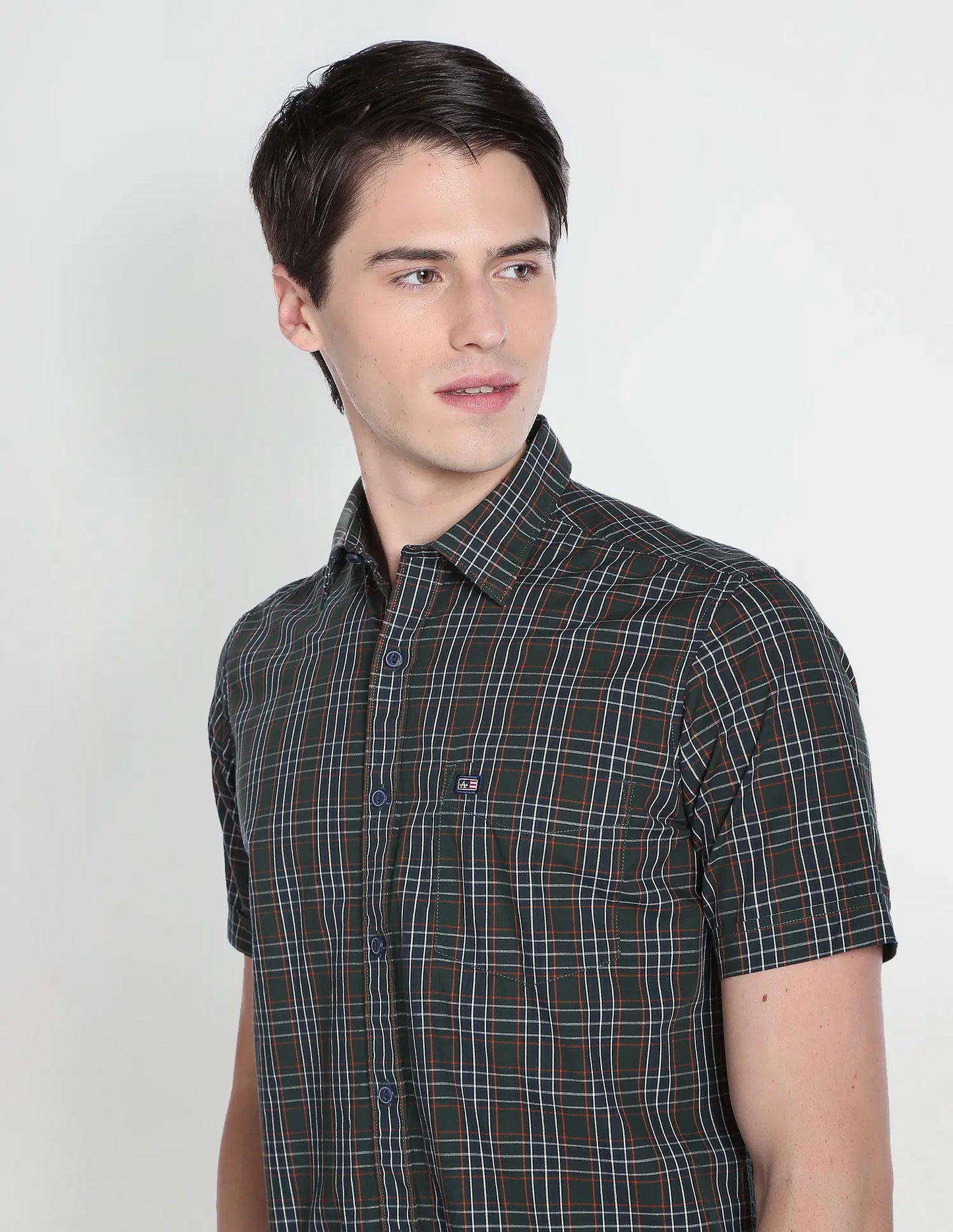 Premium Cotton Navy Stripe Shirt for Men Combining Comfort and Modern Style
