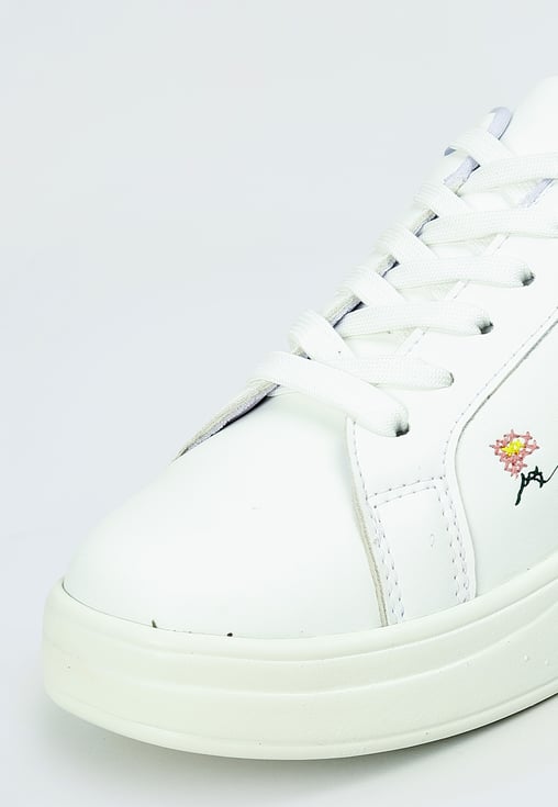 Stylish Embroidered Sneakers for Women Comfortable Everyday Casual Fashion Shoes
