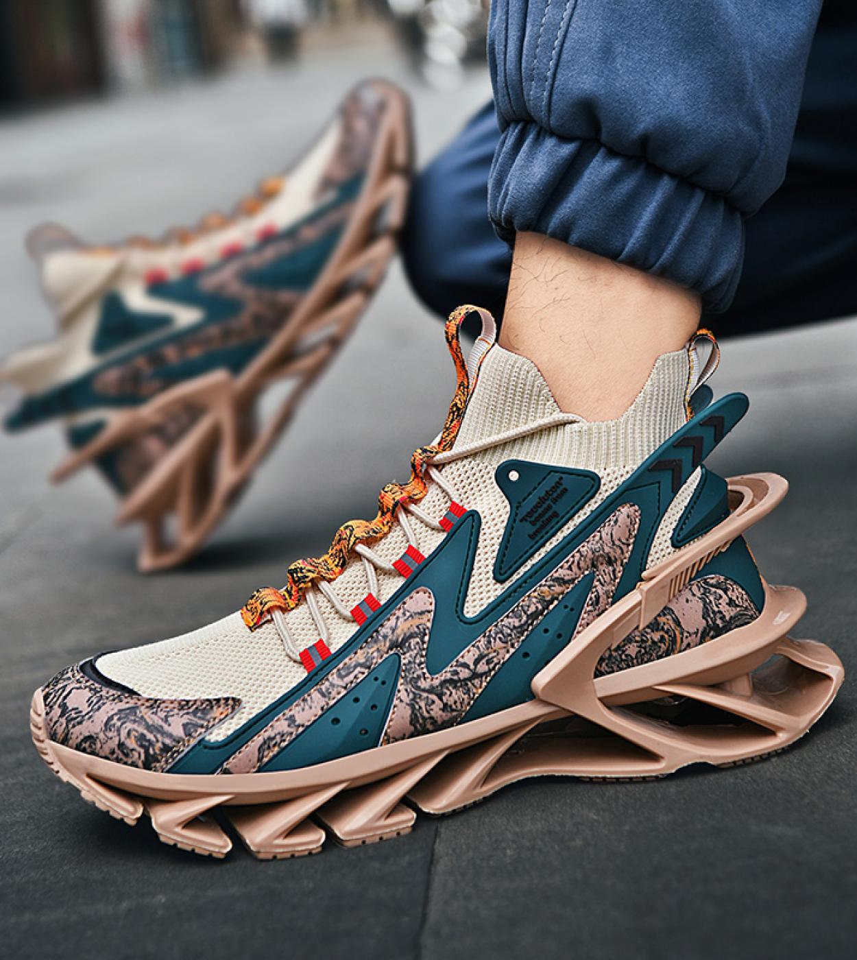 Luxury Mens Casual Sneakers Trainers Breathable Everyday Shoes