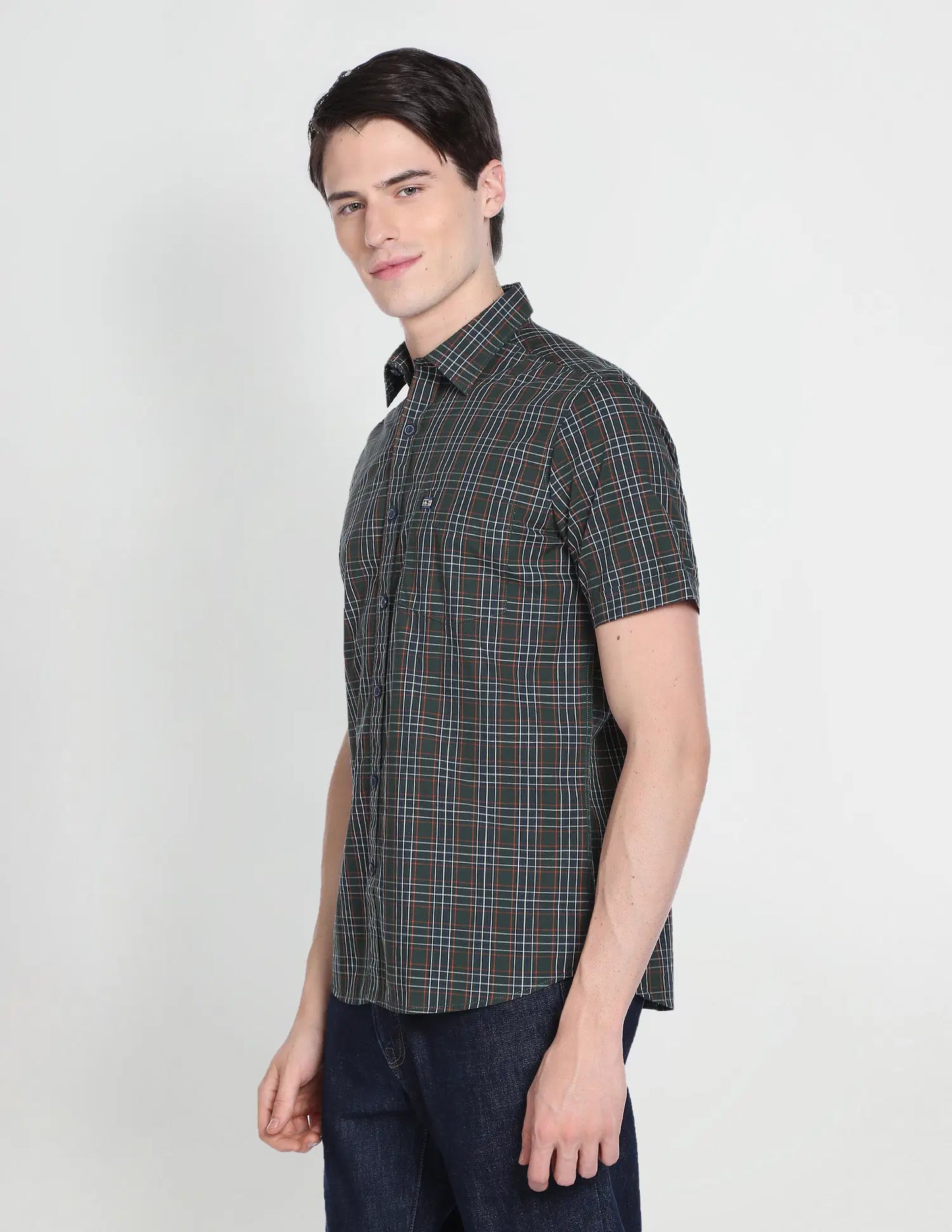 Premium Cotton Navy Stripe Shirt for Men Combining Comfort and Modern Style