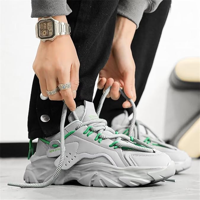 Modern Lightweight Sneakers for Men with Bold Design and All Day Comfort for Casual Streetwear Looks
