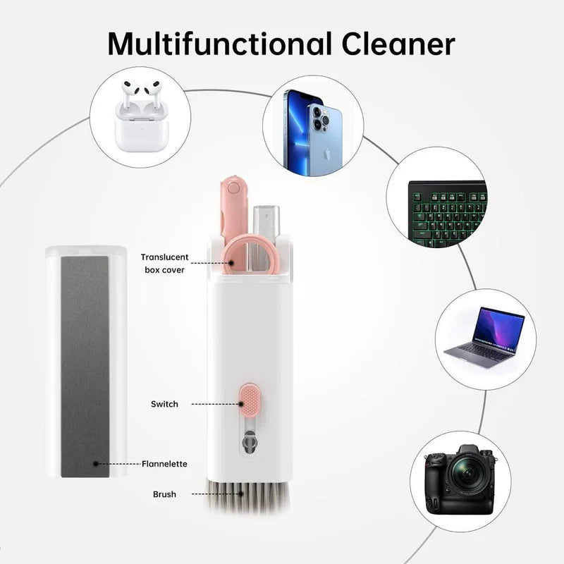 Compact Electronic Gadget Cleaner Tool for AirPods Tablets Smartphones and Laptops