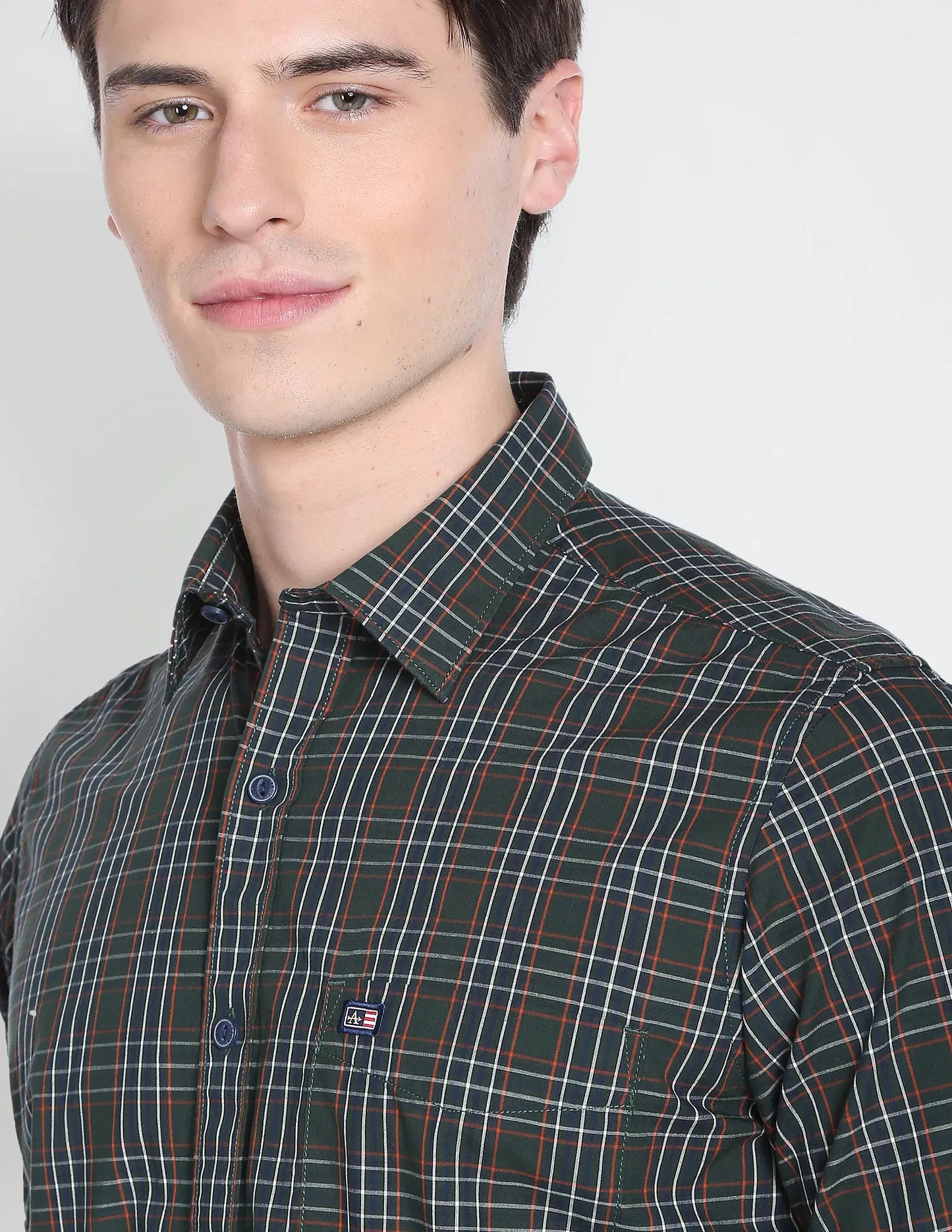 Premium Cotton Navy Stripe Shirt for Men Combining Comfort and Modern Style