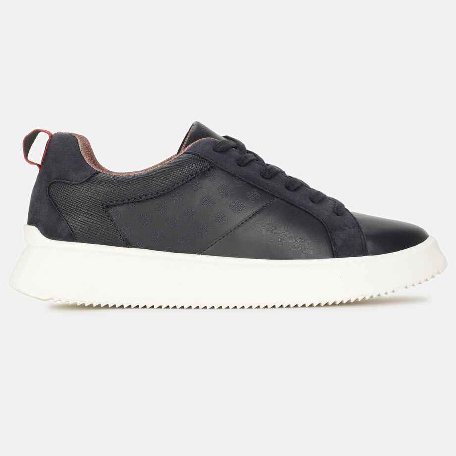 Lightweight Navy Casual Lace-Up Shoes for Men Travel and Daily Wear