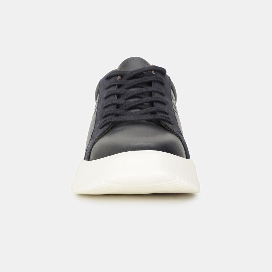 Lightweight Navy Casual Lace-Up Shoes for Men Travel and Daily Wear