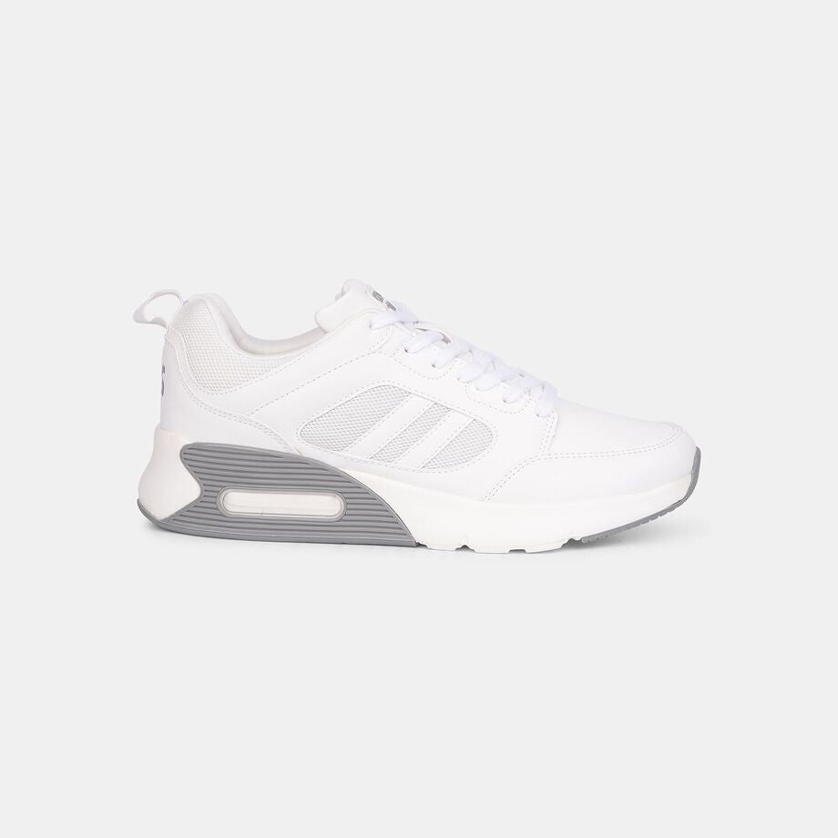 Durable Men’s White Sports Sneakers Designed for Running Gym Travel and Outdoor Activities