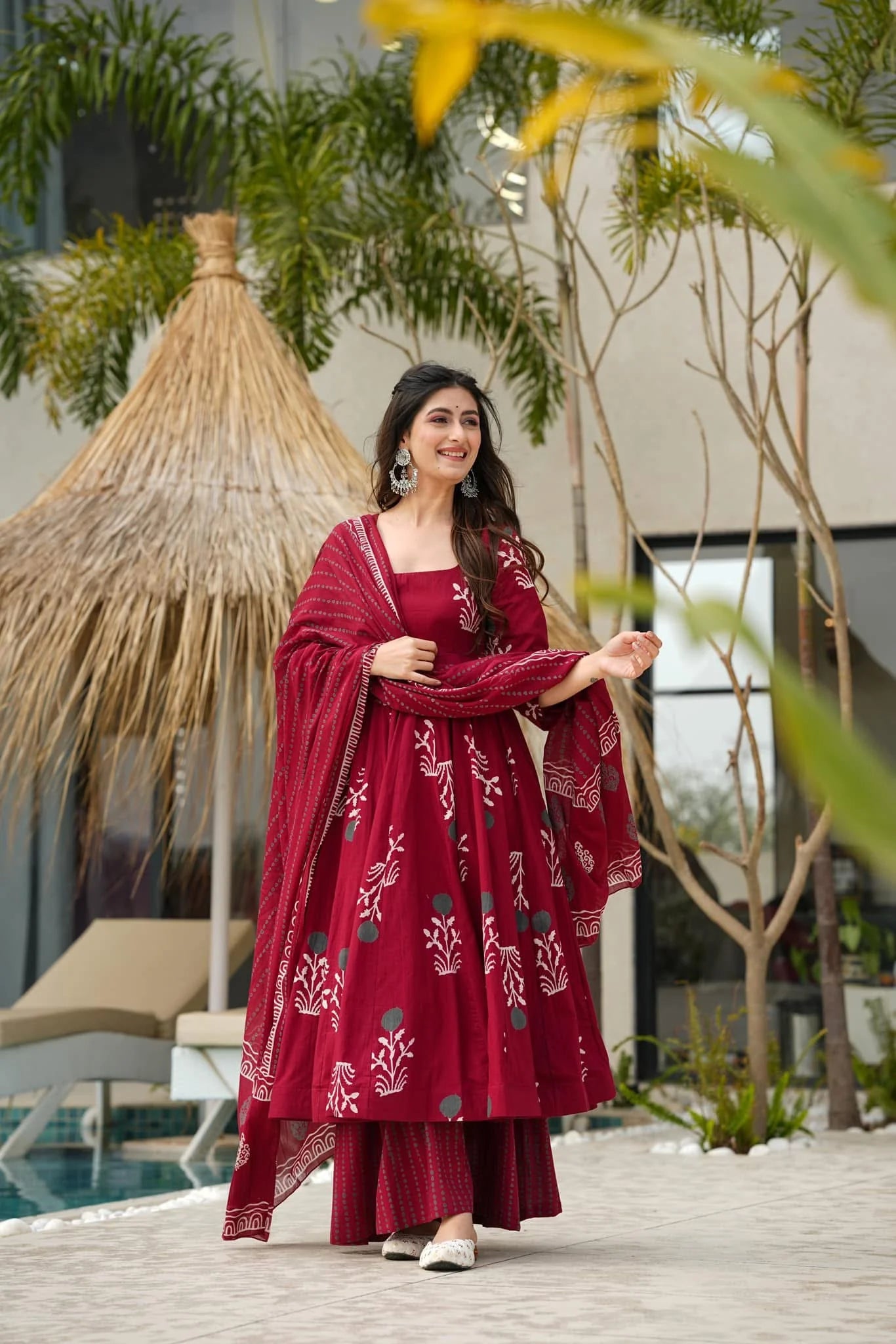 Contemporary Women’s Cotton Suit Set with Elegant Finish and Comfortable Fit