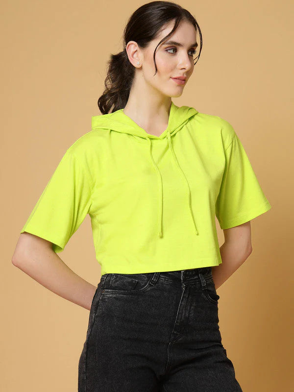 Women’s Hooded Gym T-Shirt with Odour Control