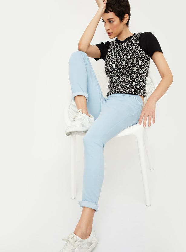 Premium Everyday Wear Solid Elasticated Jeggings Comfortable Fit for Women