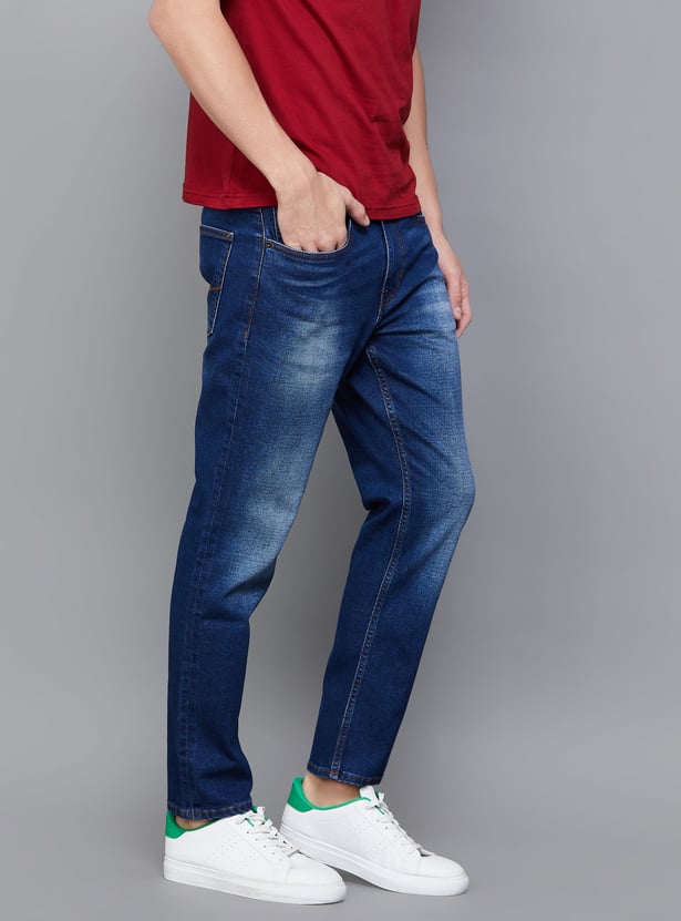Premium Stonewashed Cole Jeans for Men Durable Denim Quality