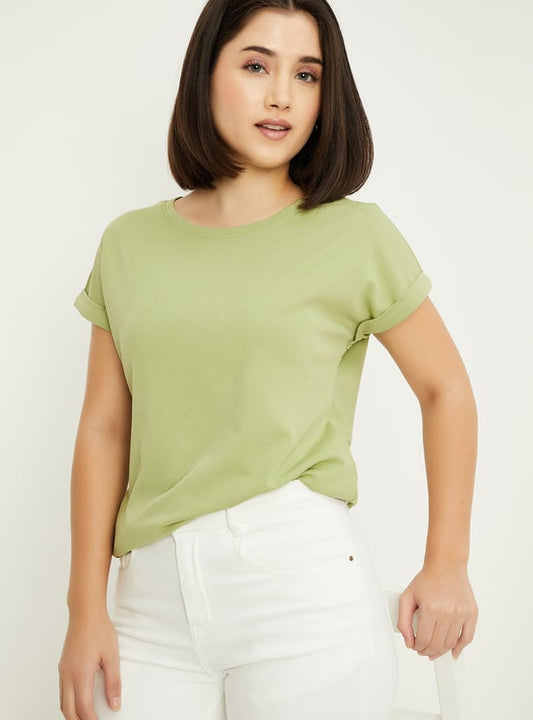 Women’s Loose Fit Textured T Shirt Perfect Casual Summer Top for Daily Wear