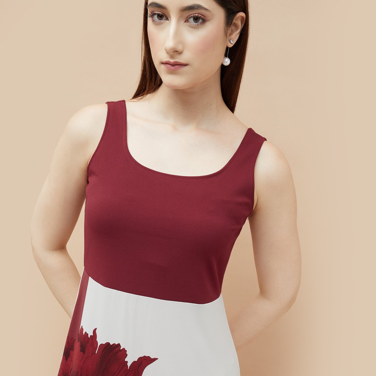 Evening Outfit Women’s Floral Print A-Line Party Mini Dress Comfortable and Stylish Fit