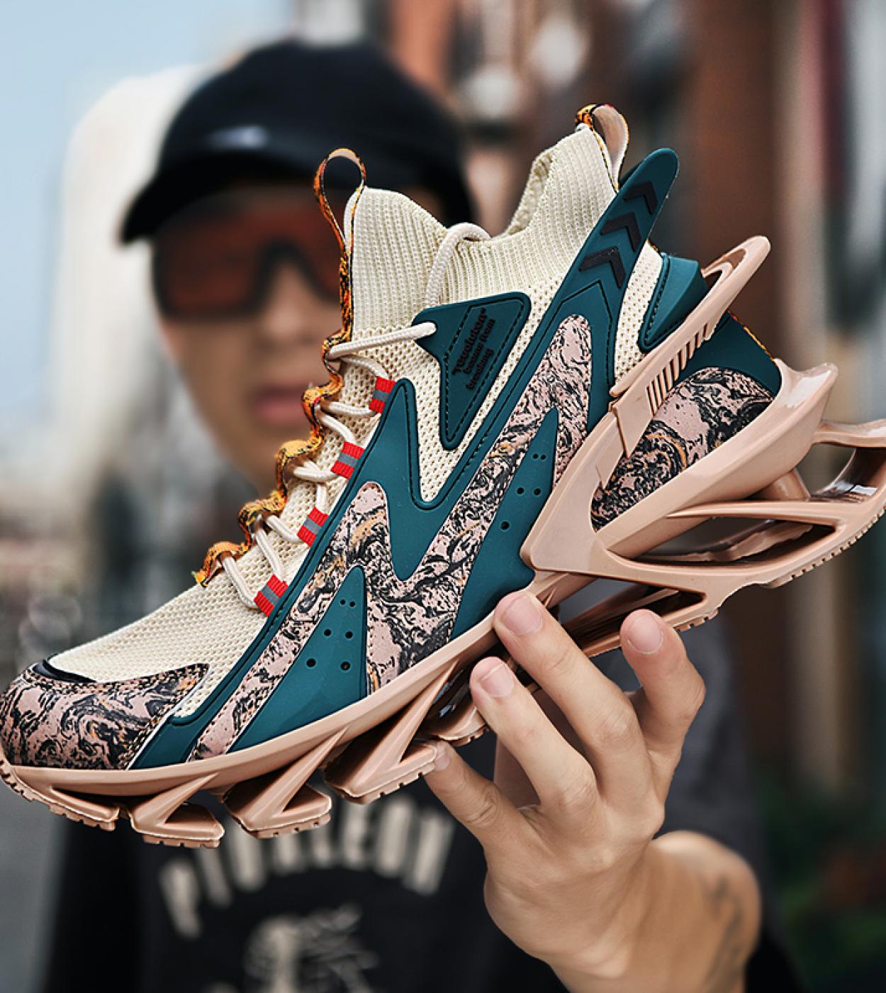 Luxury Mens Casual Sneakers Trainers Breathable Everyday Shoes