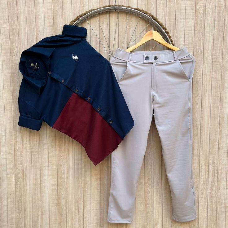 Premium Quality Men’s Cotton Shirt and Lycra Pant Two Piece Combo Offering Durability and Modern Style
