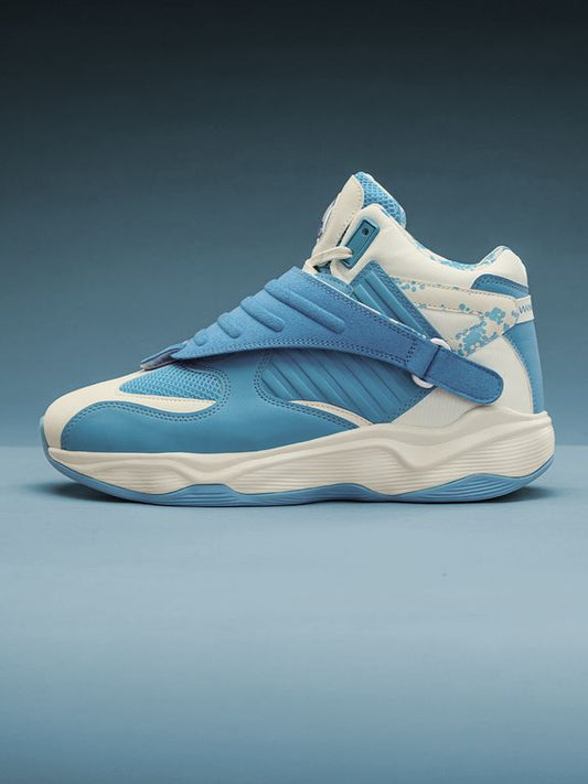 Men Sleek High Top Sneakers with Trendy Design for Daily Fashion