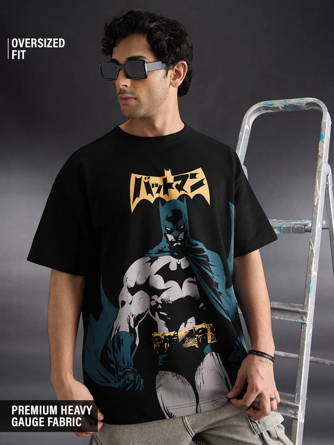 Men’s and Women’s Manga Oversized T-Shirt Offering Relaxed Silhouette and Trendy Look