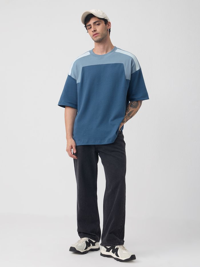 Trendy Midnight Sky Oversized T Shirt Soft Comfortable Fit