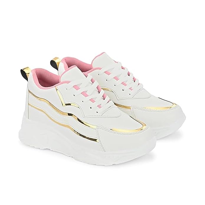 Luxury Casual Women’s Flare Sneakers Comfortable Premium Running Shoes