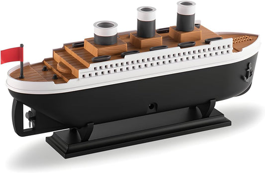 Plastic Titanic Steam Ship Design Humidifier and Essential Oil Diffuser for Home and Office