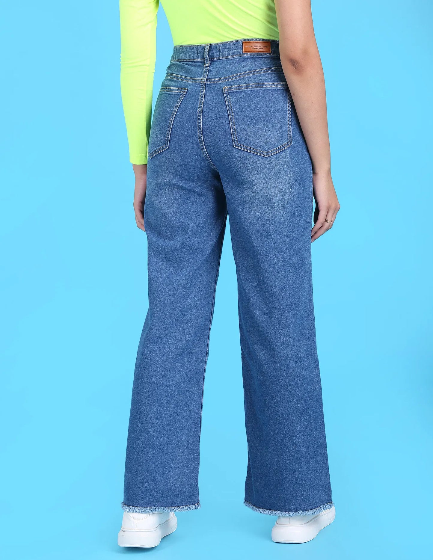 Relaxed Fit Women’s High Rise Wide Leg Jeans Perfect for Daily Street Style Outfits