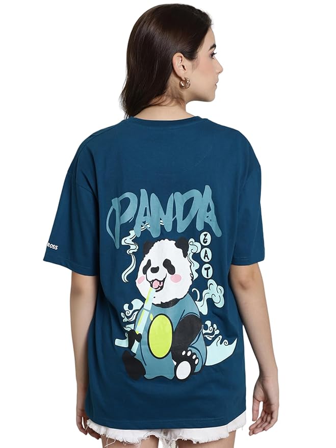 Cotton Loose Fit Baggy Graphic T Shirt Women’s Casual