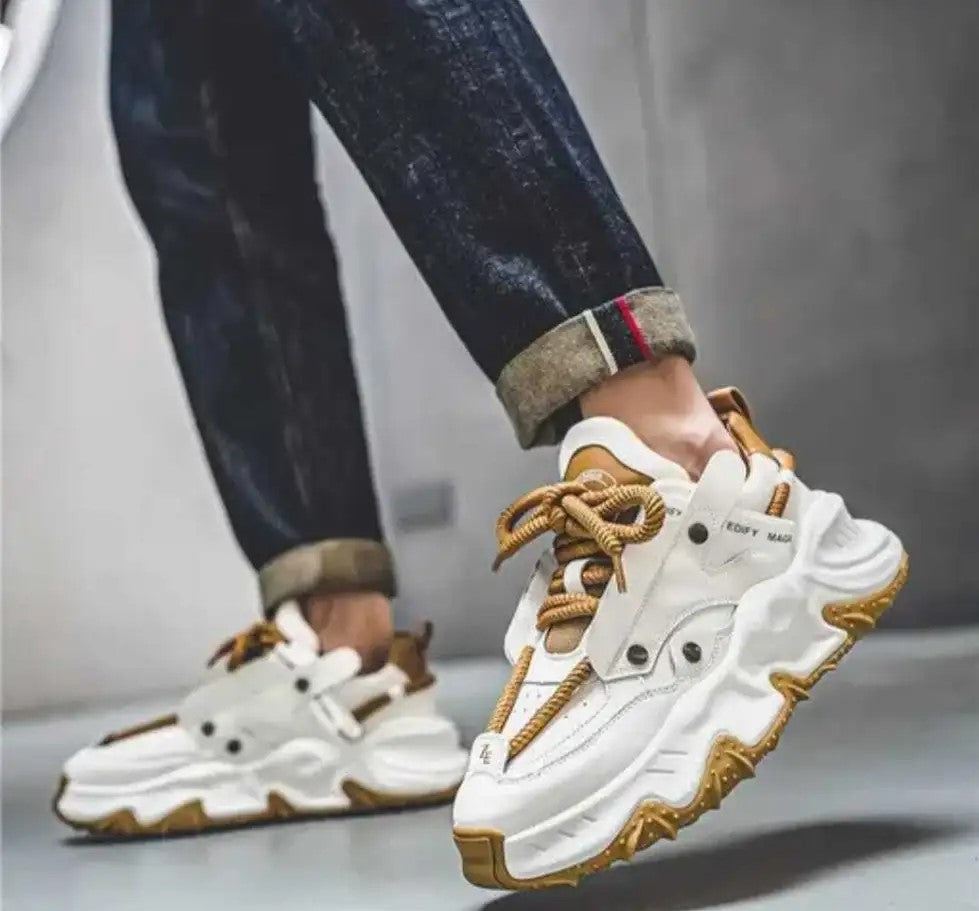 Premium Men’s Tan Sneakers Designed for Style Comfort and Long Lasting Everyday Use
