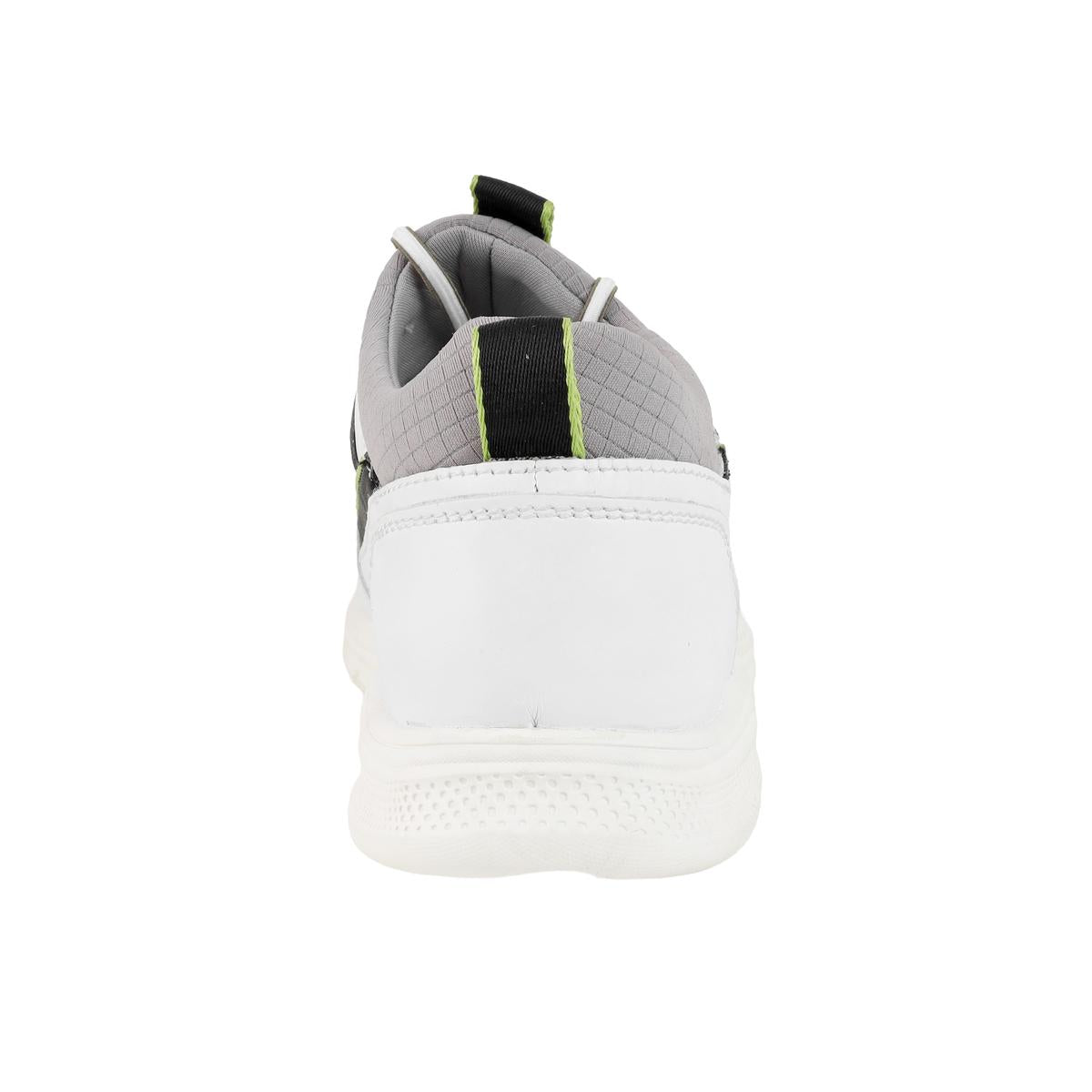 White Mens Sneakers Trendy Casual Shoes for Street Style