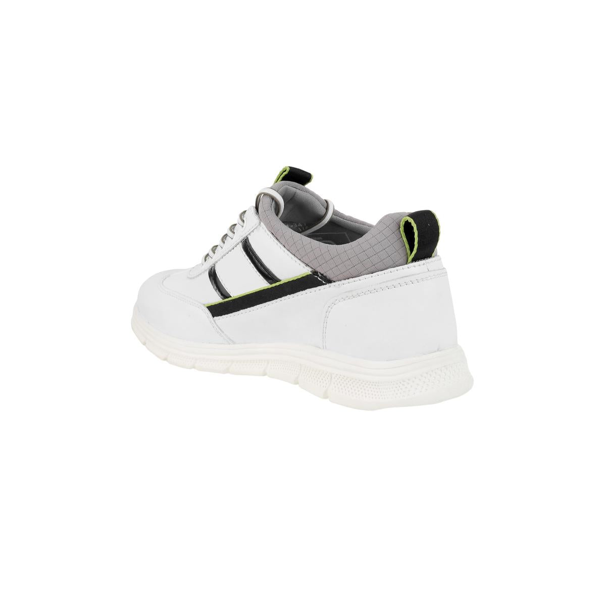 White Mens Sneakers Trendy Casual Shoes for Street Style