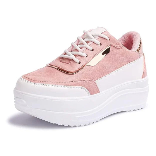 Fashionable Leather Sneakers for Women Ideal for Walking and Everyday Use