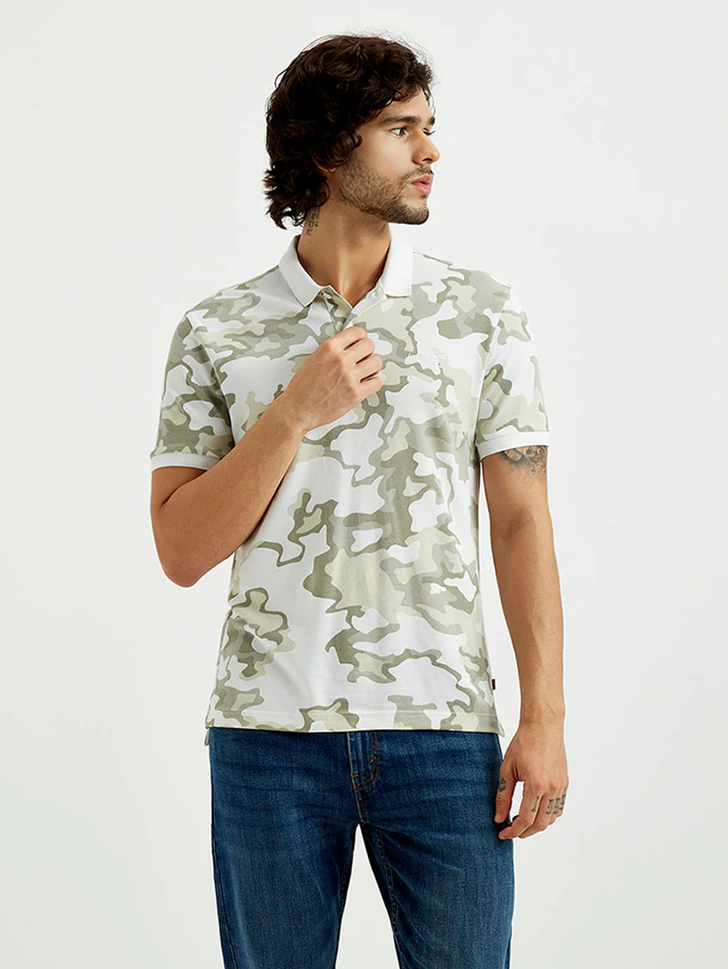 Mens Slim Fit Pure Cotton Polo T Shirt Trendy Everyday Wear