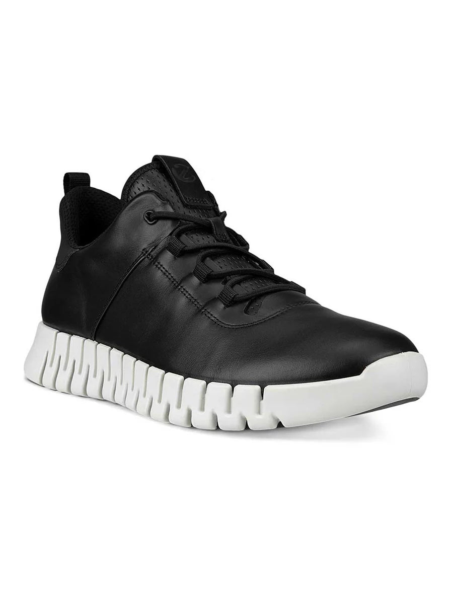 Comfortable Gruuv M Black Mens Sneakers with Breathable Insole