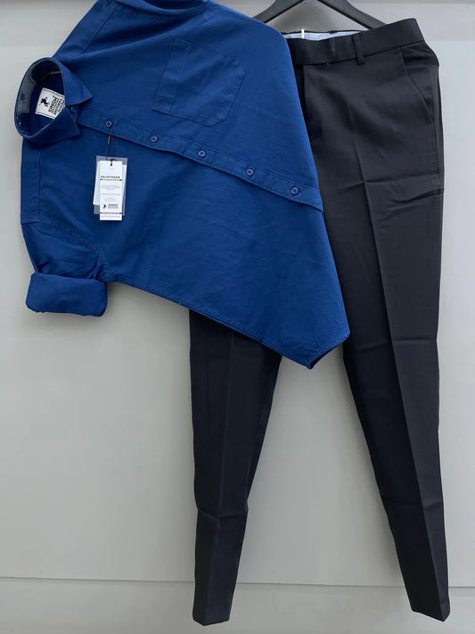 Obross Shirt and Trouser Combo Mens Everyday Casual Wear