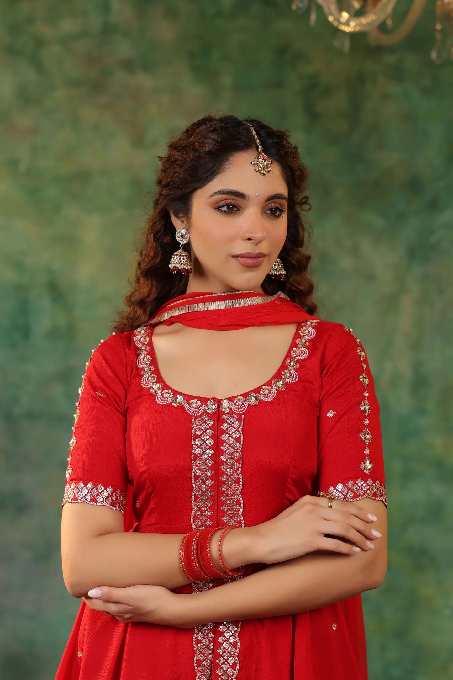 Comfortable Festive Kumkum Sharara Set for Daily Wear