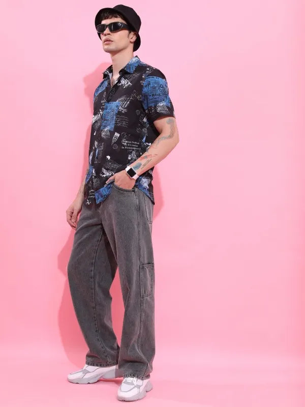 Comfortable Grey Straight Fit Jeans for Men Durable Soft Denim Perfect for Travel, Parties, and Casual Daily Wear