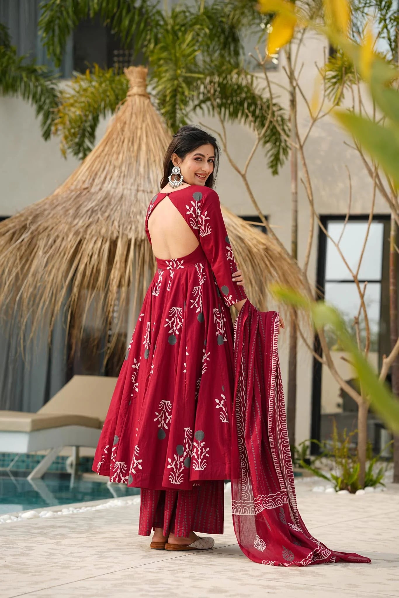 Contemporary Women’s Cotton Suit Set with Elegant Finish and Comfortable Fit