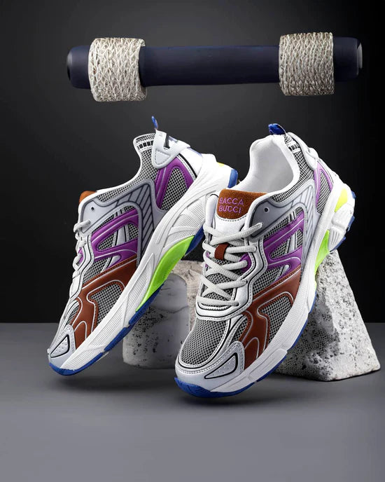Sporty and Stylish Multi Color Sneakers for Men Comfortable Fit Shoes