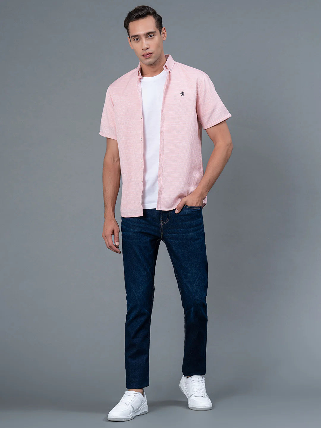 Premium Cotton Half Sleeve Button Down Shirt for Men Combining Comfort and Style