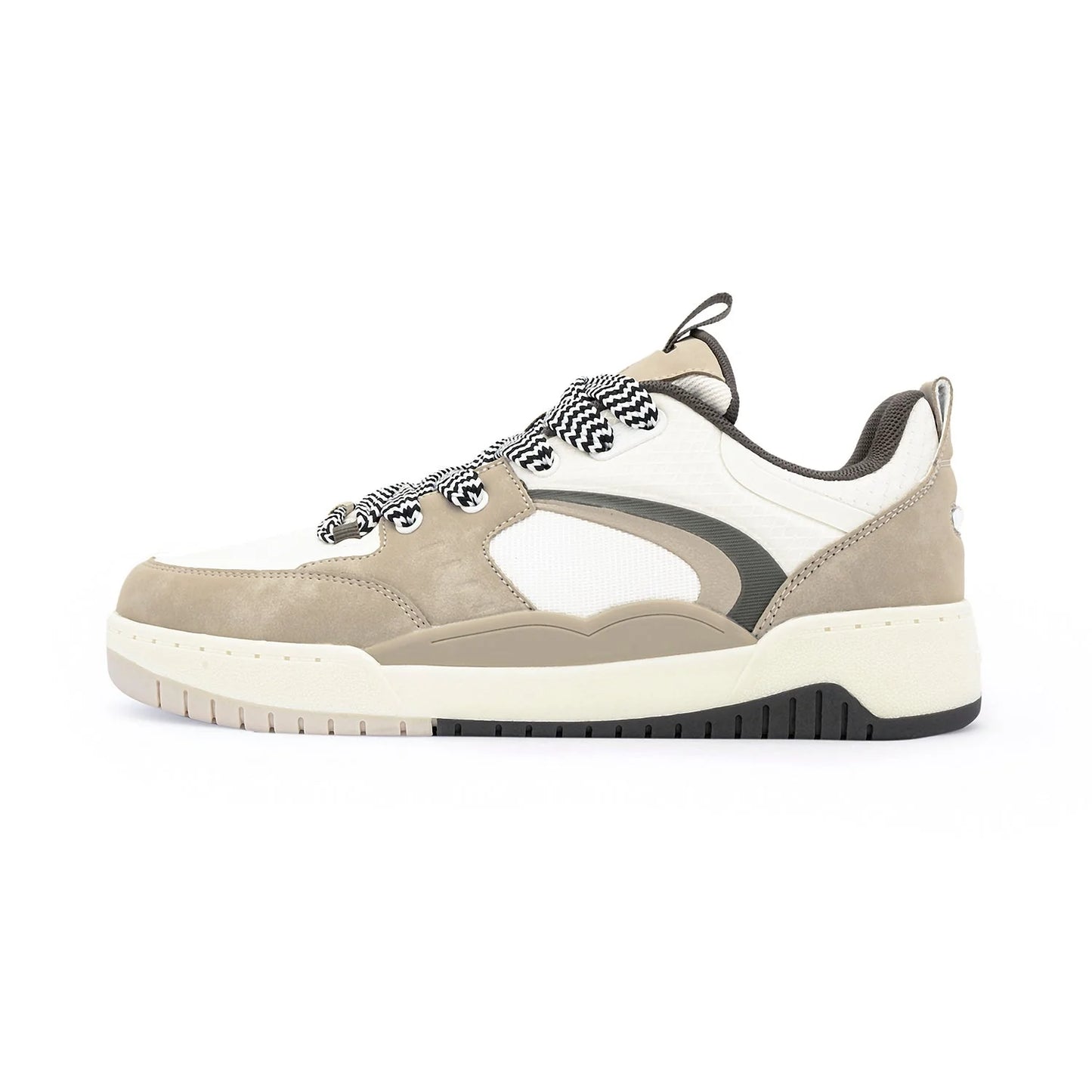 All Day Comfort Mens Sneakers with Rounded Toe and Impact Resistant Sole