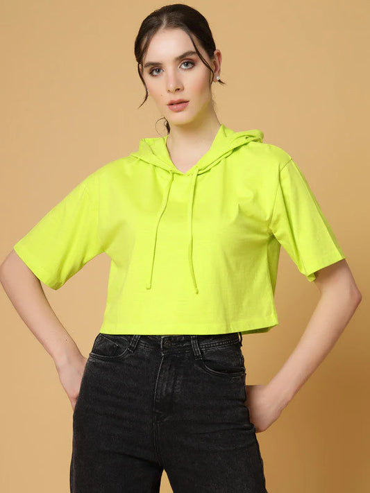 Women’s Hooded Gym T-Shirt with Odour Control