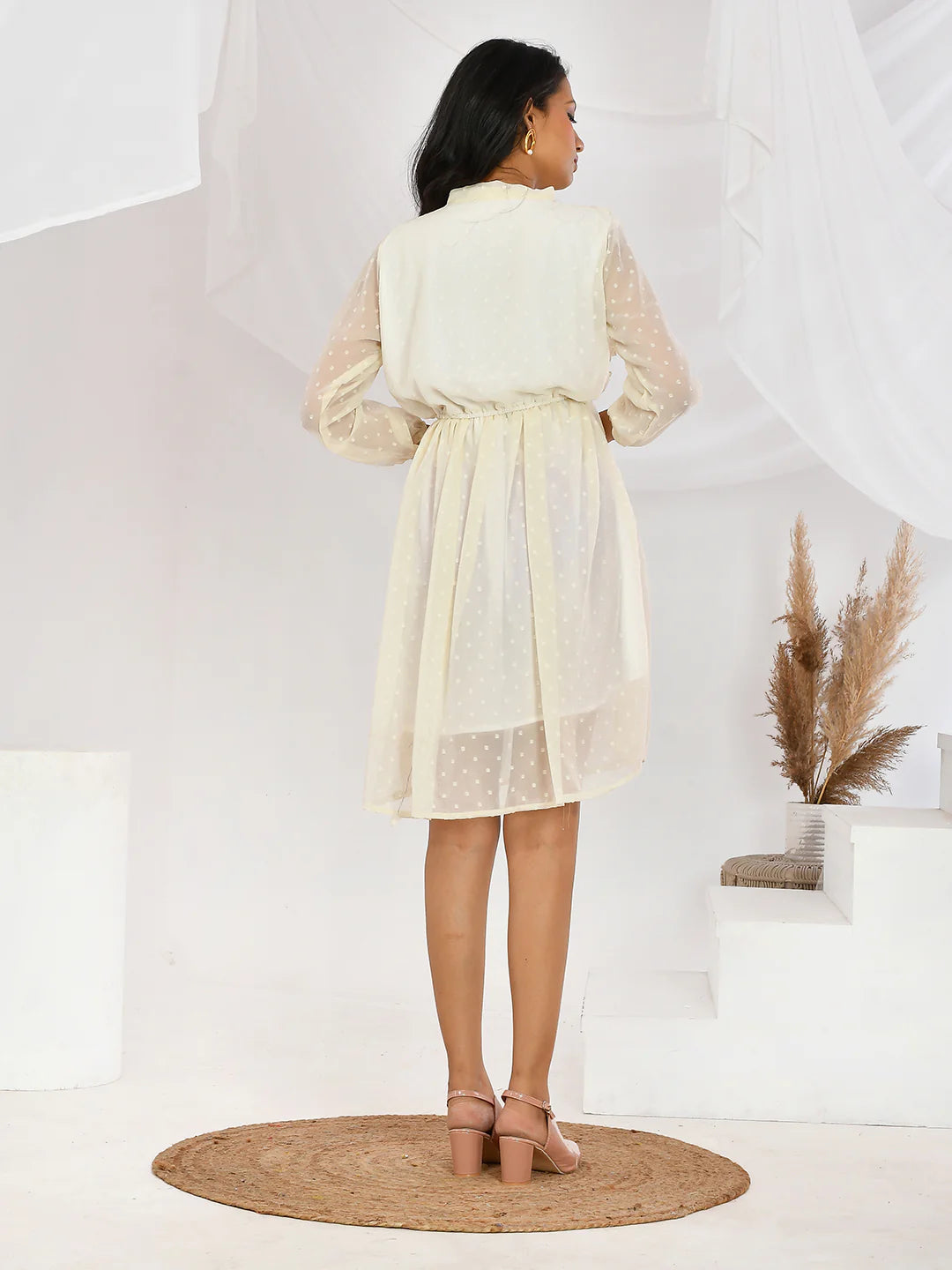 Stylish White Dress for Women and Girls Modern Outfit for Everyday and Special Occasions