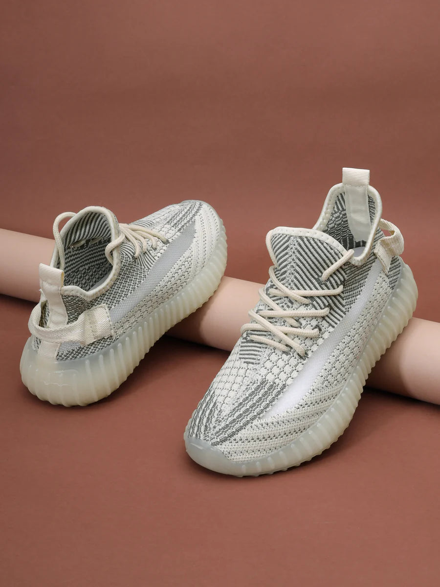 Cream Mesh Sneakers Comfortable, Stylish, and Ideal for Fitness and Streetwear