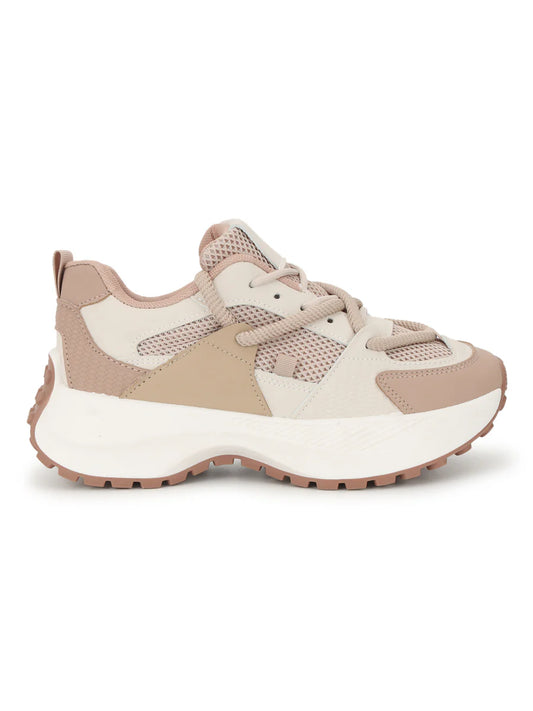 Beige Brown Mesh Sneakers Comfortable, Stylish, and Perfect for Fitness and Streetwear