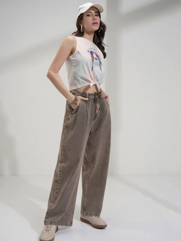 Comfortable Women’s Baggy Jeans Loose Fit Modern Style for Streetwear and Travel