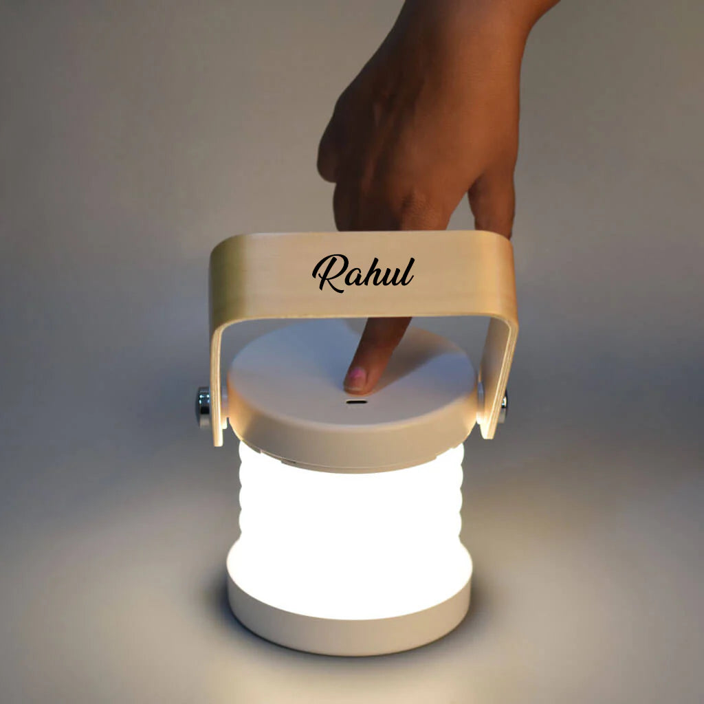 Collapsible LED Lantern Lamp Compact Design for Outdoor Use