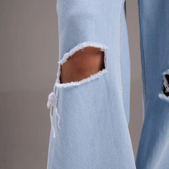 Modern Casual Baggy Wide-Leg Jeans for Women with Relaxed Silhouette