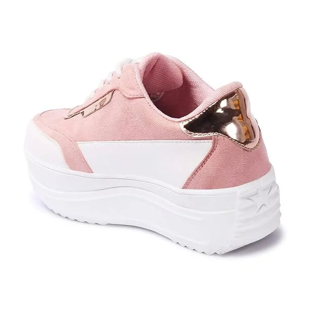 Fashionable Leather Sneakers for Women Ideal for Walking and Everyday Use