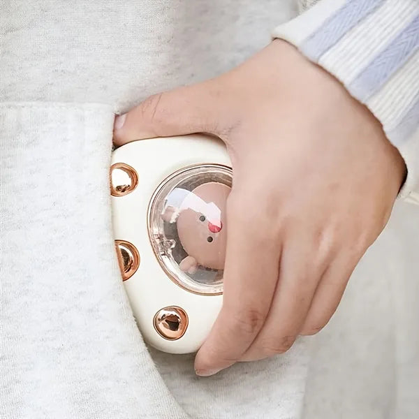 Portable Cat Paw Hand Warmer with USB-C Charging and Quick Heating for Men and Women
