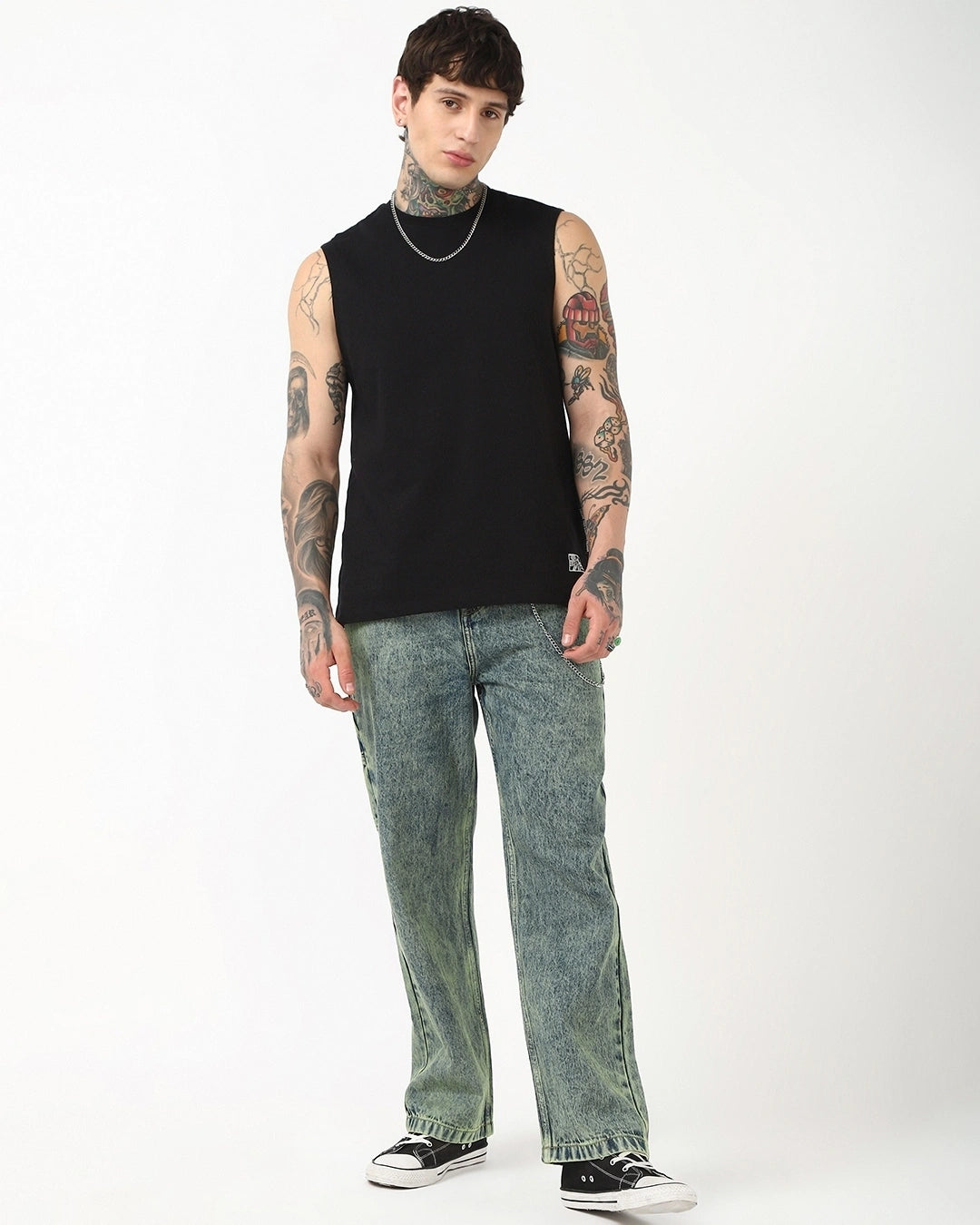 Classic Bluish Green Washed Straight Fit Mid Rise Jeans with Timeless Denim Design