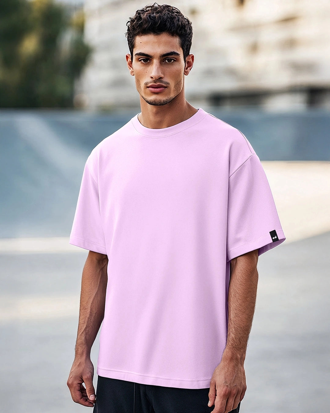 Premium Men’s Oversized T-Shirt in Purple Designed for Stylish, Comfortable, and Versatile Casual Wear