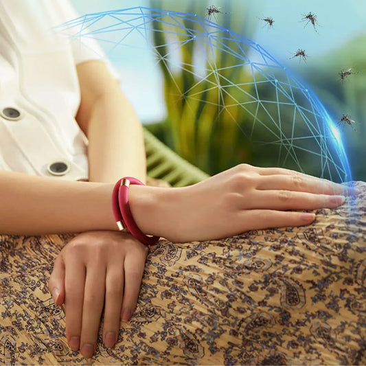Essential Oil Wristband Mosquito Repellent Natural Outdoor Protection Bracelet